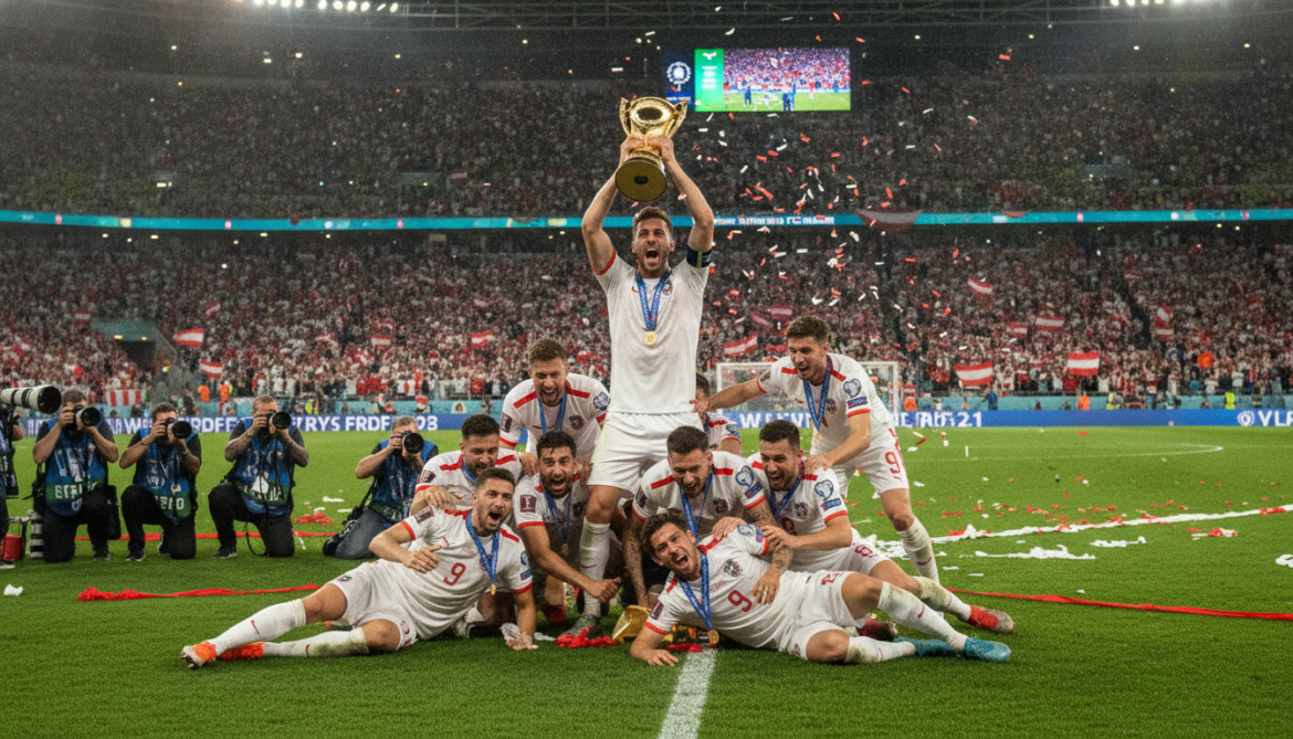 Austria wins 3-1 over Jordan to claim first World Cup victory since 1990