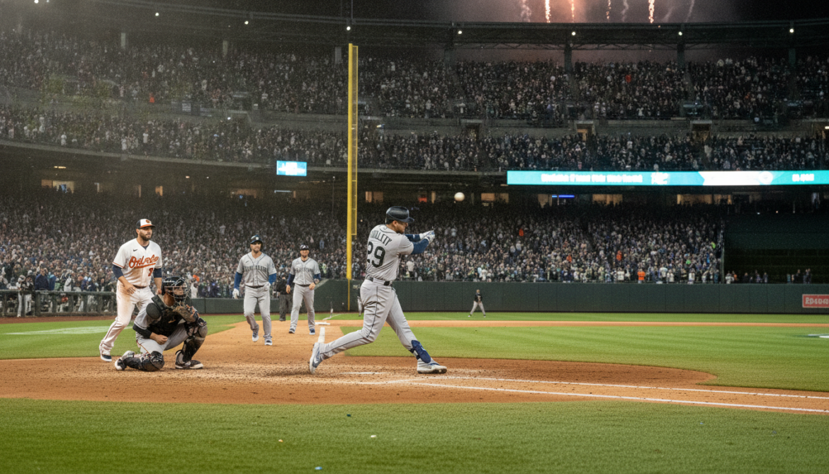 Mariners beat Orioles as Cal Raleigh returns with two-run single