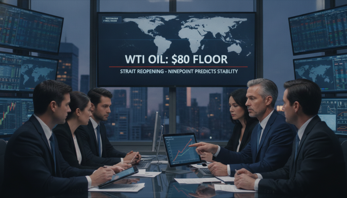 WTI oil expected to hold $80 floor after Strait reopening, Ninepoint predicts