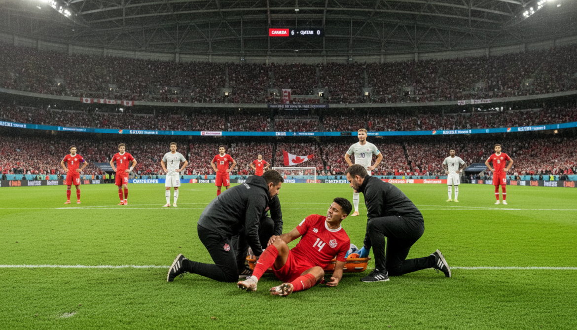Canada routs Qatar 6-0 in Vancouver as Koné suffers injury