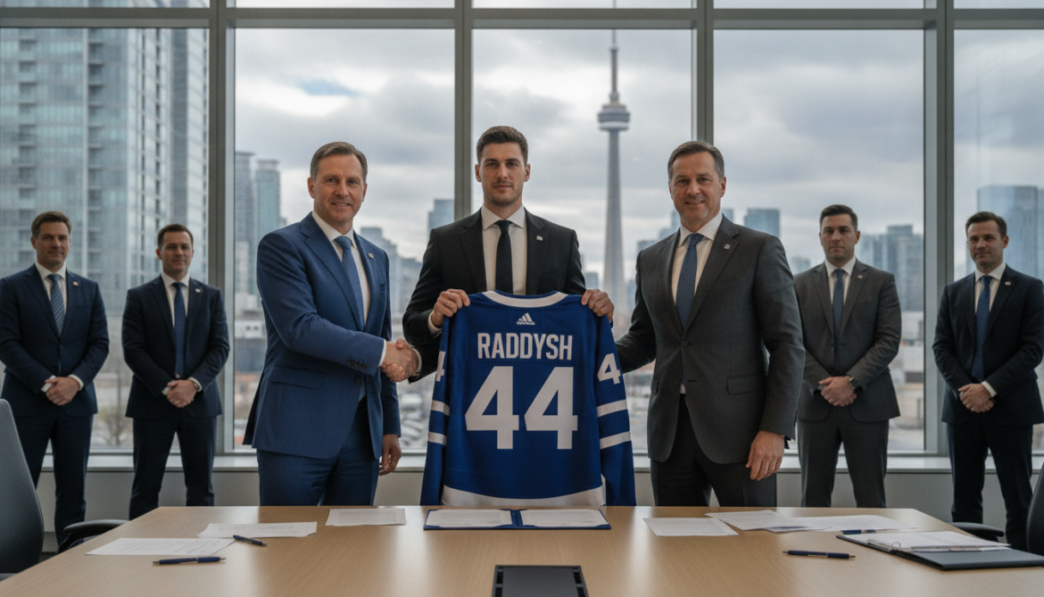 Maple Leafs pursue Darren Raddysh in sign-and-trade with Lightning
