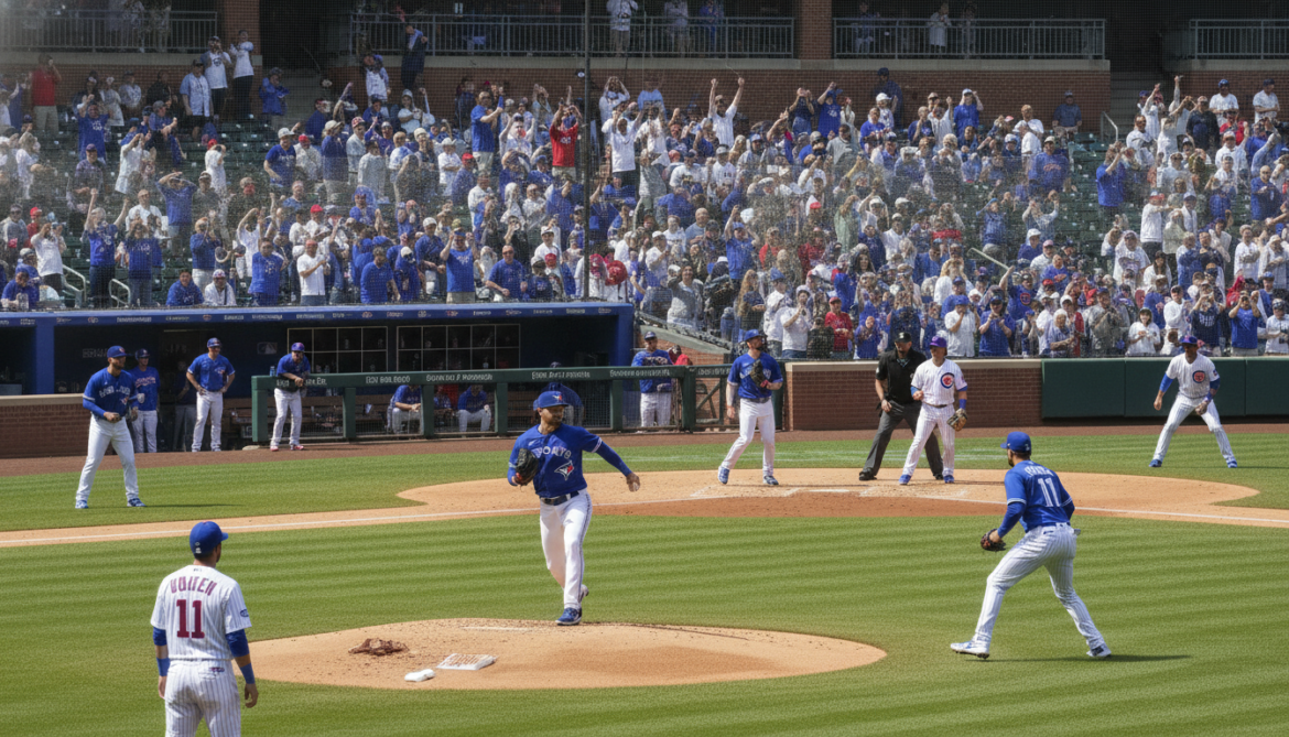 Toronto Blue Jays seek fourth straight road win at Wrigley against Cubs