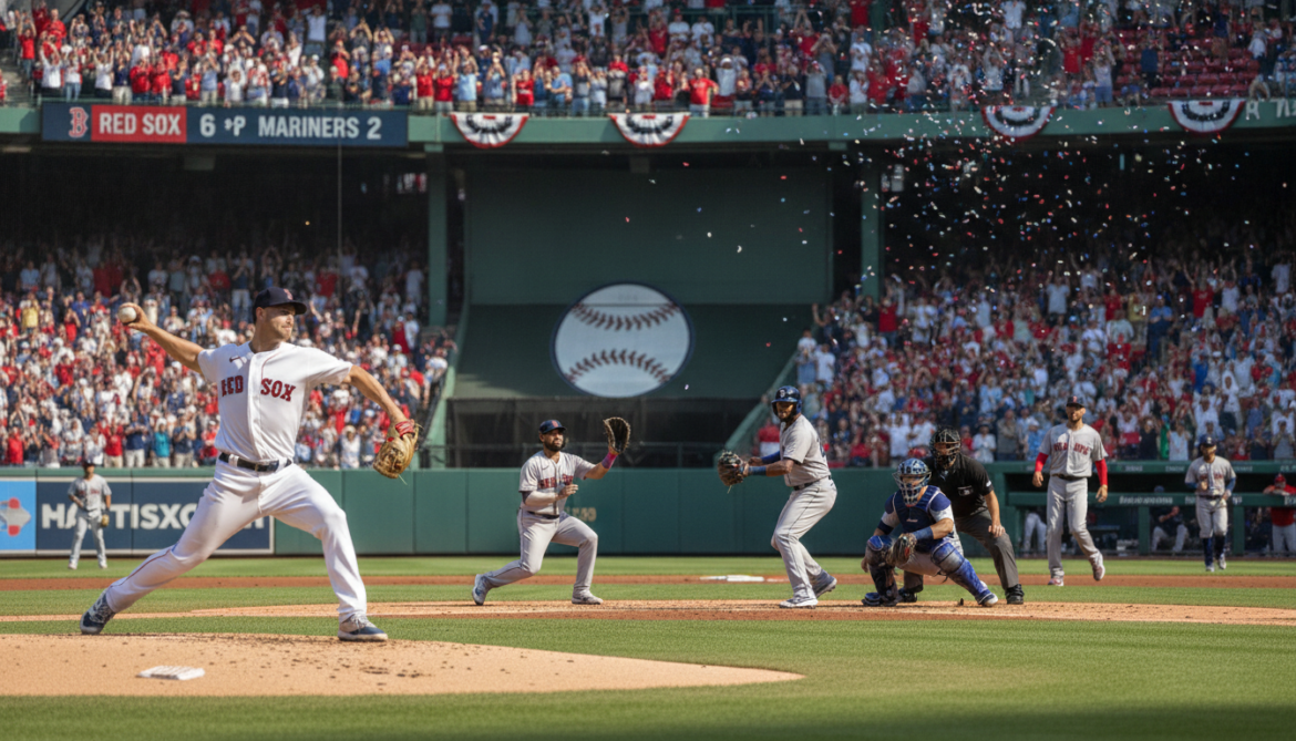 Red Sox beat Mariners 6-2 behind dominant pitching and timely offense