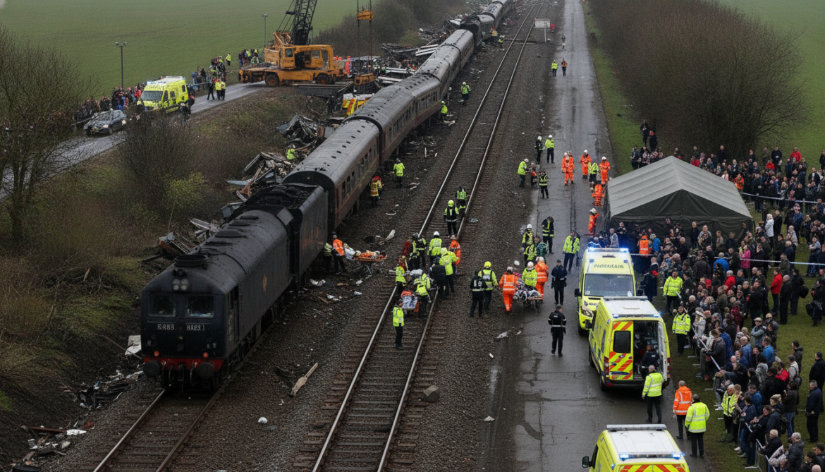 Bedford train collision kills at least one and injures multiple passengers