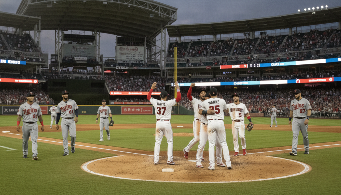 Arizona Diamondbacks Defeat Minnesota Twins 9-5 in MLB Highlights
