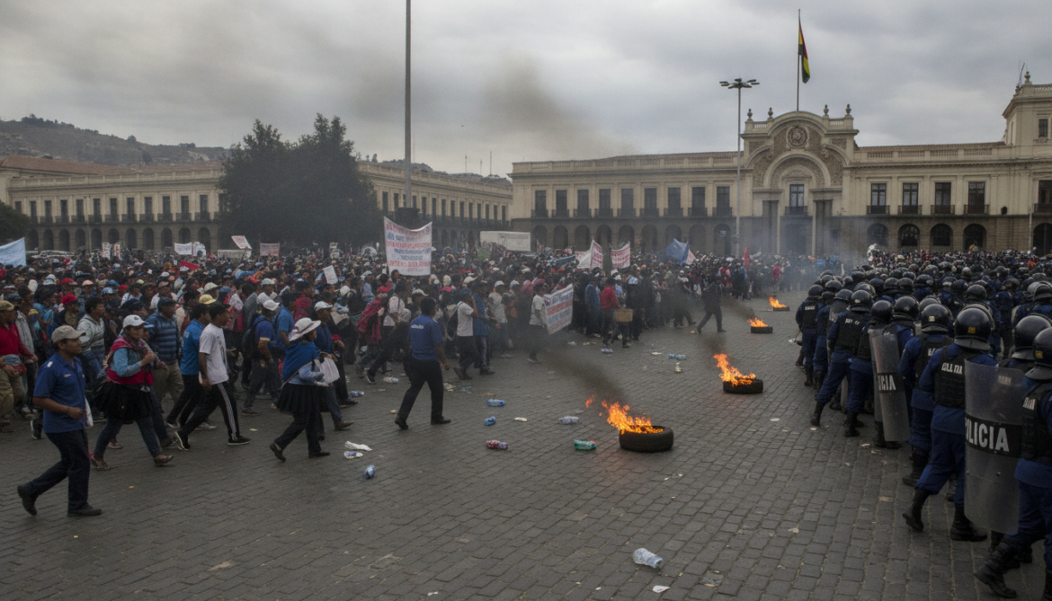Bolivia declares state of emergency as protests over fuel subsidies and education funding escalate