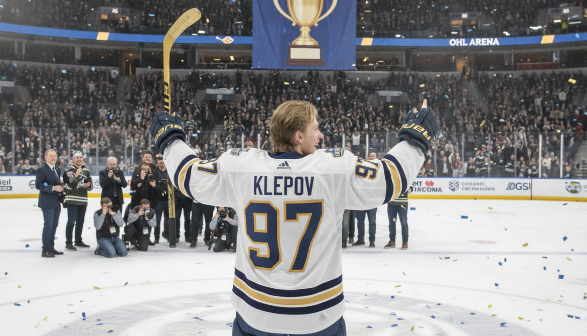 Nikita Klepov Emerges as First-Round NHL Prospect After OHL Scoring Title