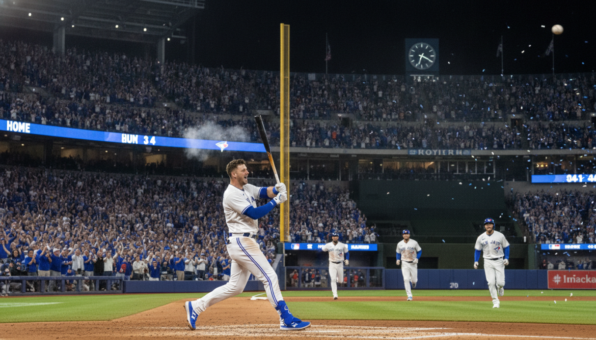 Blue Jays Parker launches three-run homer for third time in four games