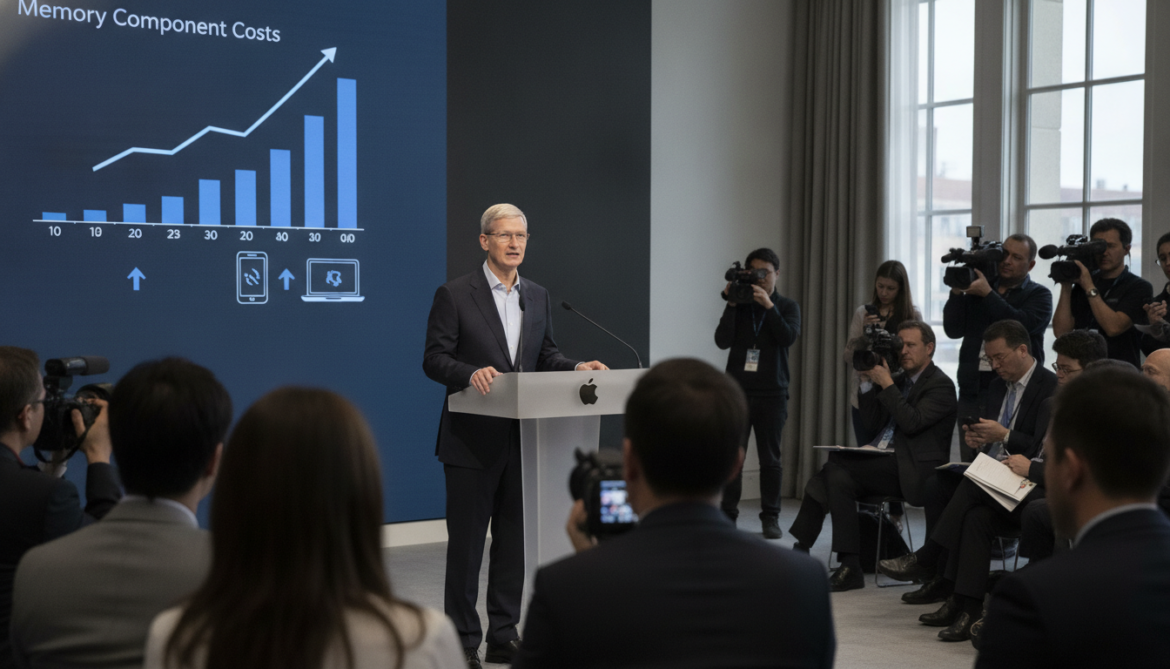 Apple warns rising memory costs make device price increases unavoidable