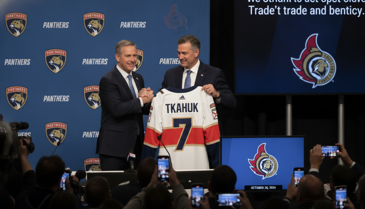 Brady Tkachuk traded to Florida Panthers forces Senators to reset timeline