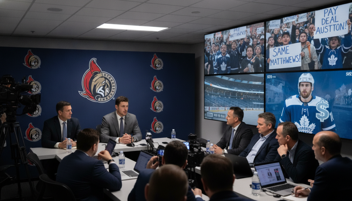 Senators' Tkachuk return scrutinized as Leafs fans weigh same deal for Matthews