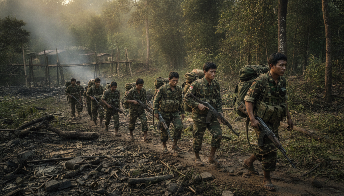 Myanmar resistance fighters struggle outgunned and undermanned after years of civil war