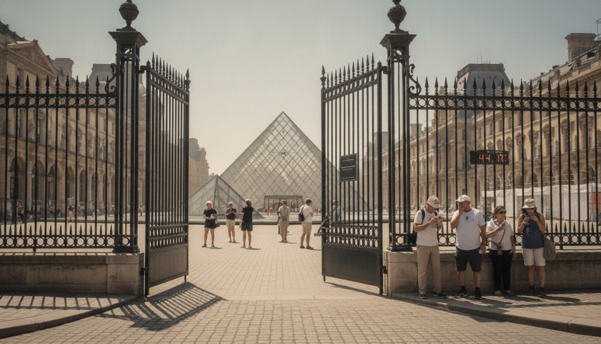 France Records Hottest Day Ever as Power Disruptions Force Attractions to Close Early