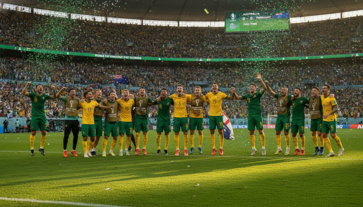 Australia clinches World Cup knockout spot after 0-0 draw with Paraguay