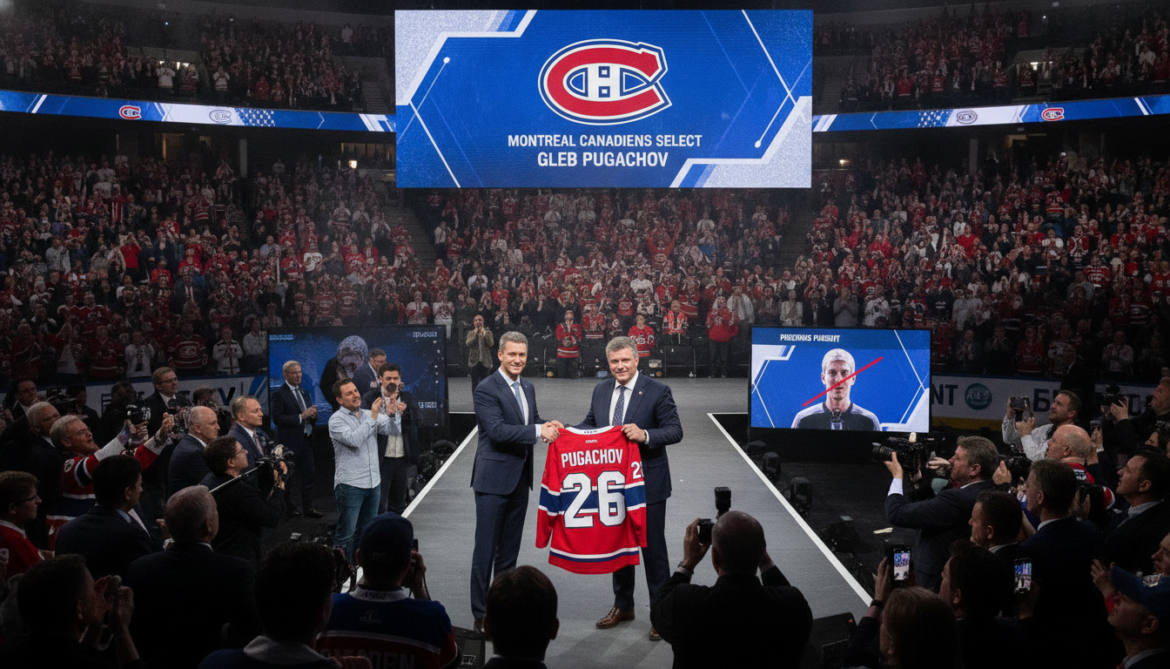 Montreal Canadiens select Gleb Pugachyov in first round after Marchenko pursuit