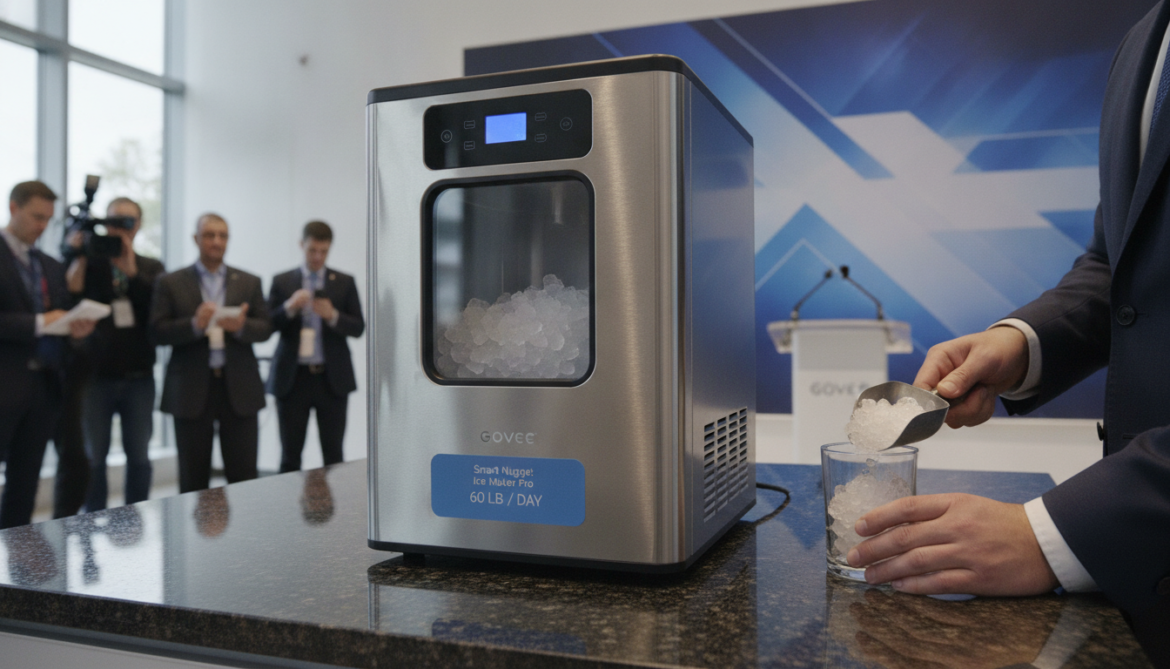 Govee launches $500 Smart Nugget Ice Maker Pro with 60‑pound daily capacity