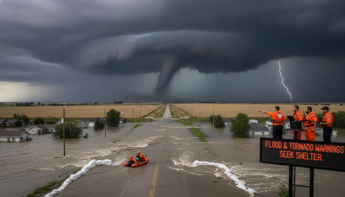 Alberta and Saskatchewan on alert as Environment Canada warns of flooding, tornadoes