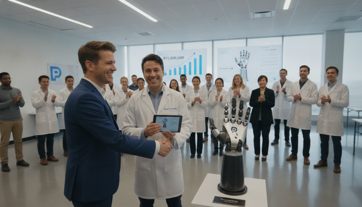 Proception raises $11M seed and ships dexterous robotic hand after Tesla settlement