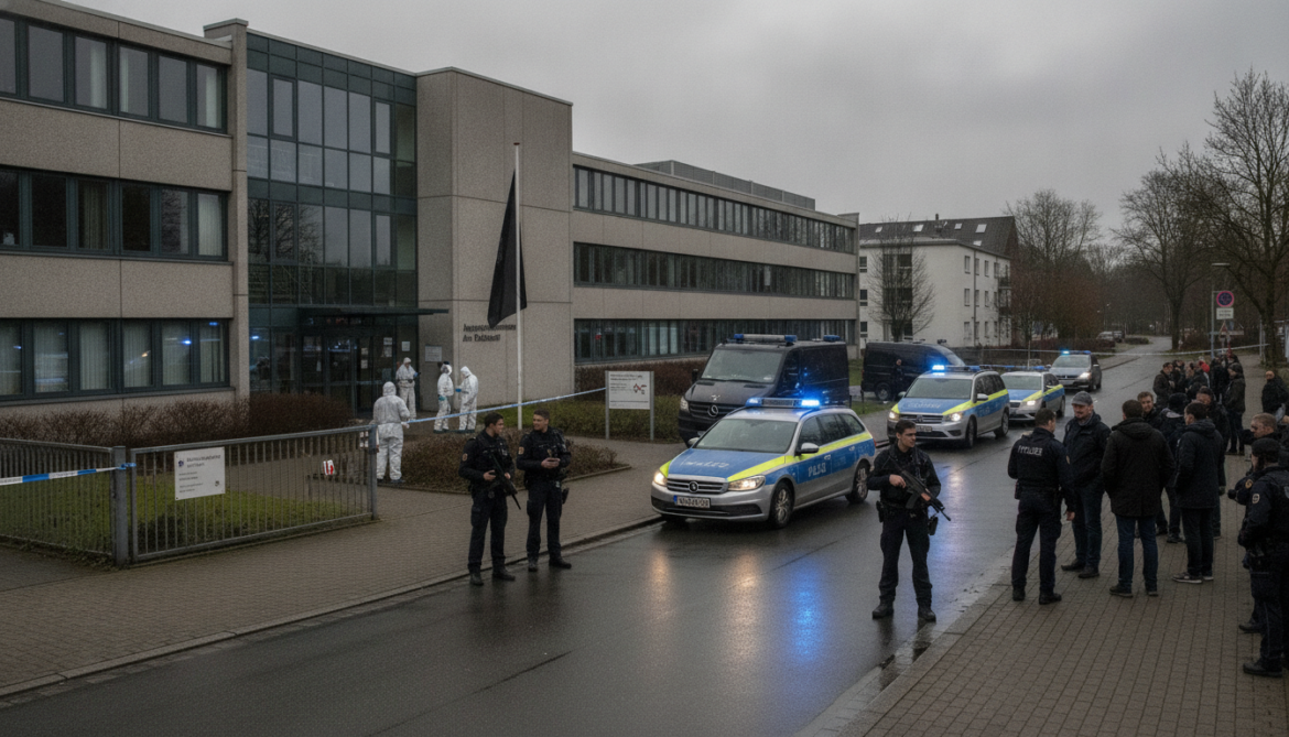 Stade shooting kills five at youth welfare centre in northern Germany