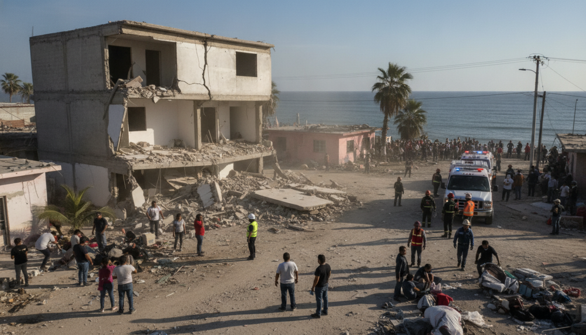 6.0-magnitude earthquake strikes Gulf of California near El Progreso Mexico