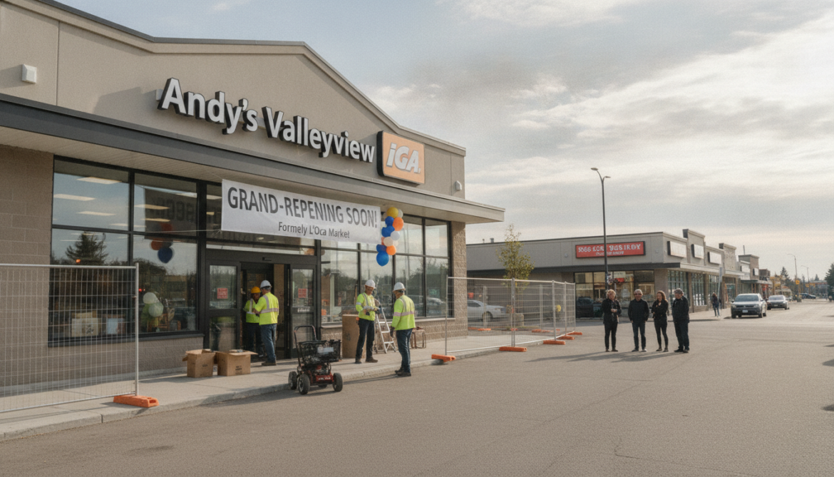 Andy's Valleyview IGA set to reopen in west Edmonton after L'Oca closure