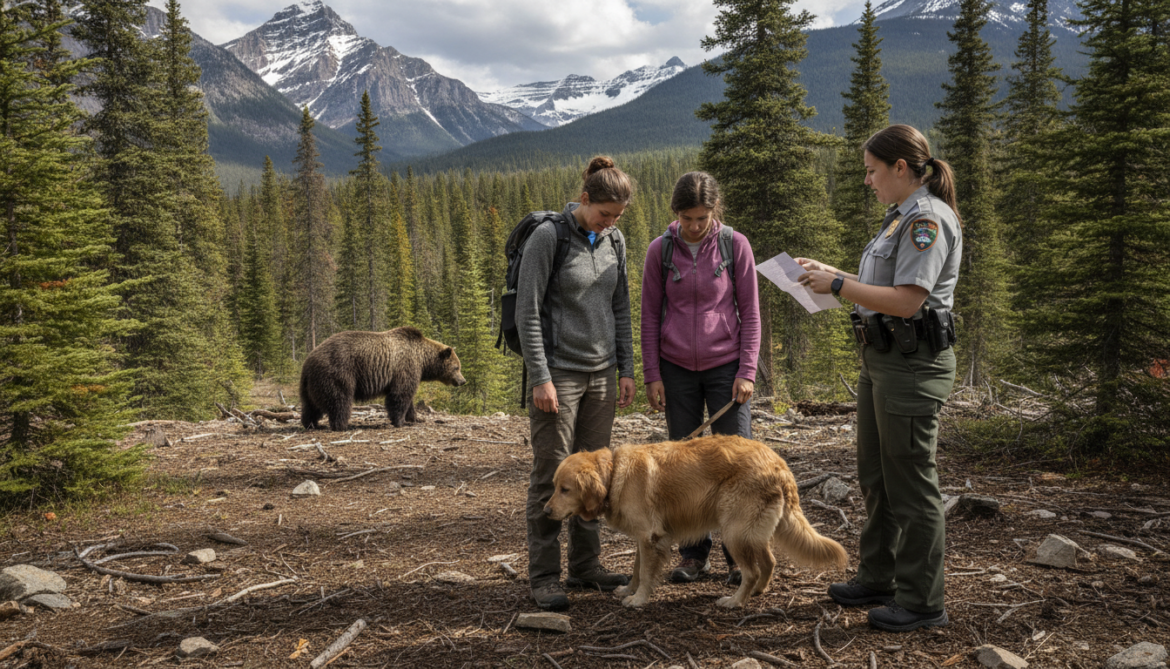 Banff National Park charges hikers after off-leash dog provokes grizzly