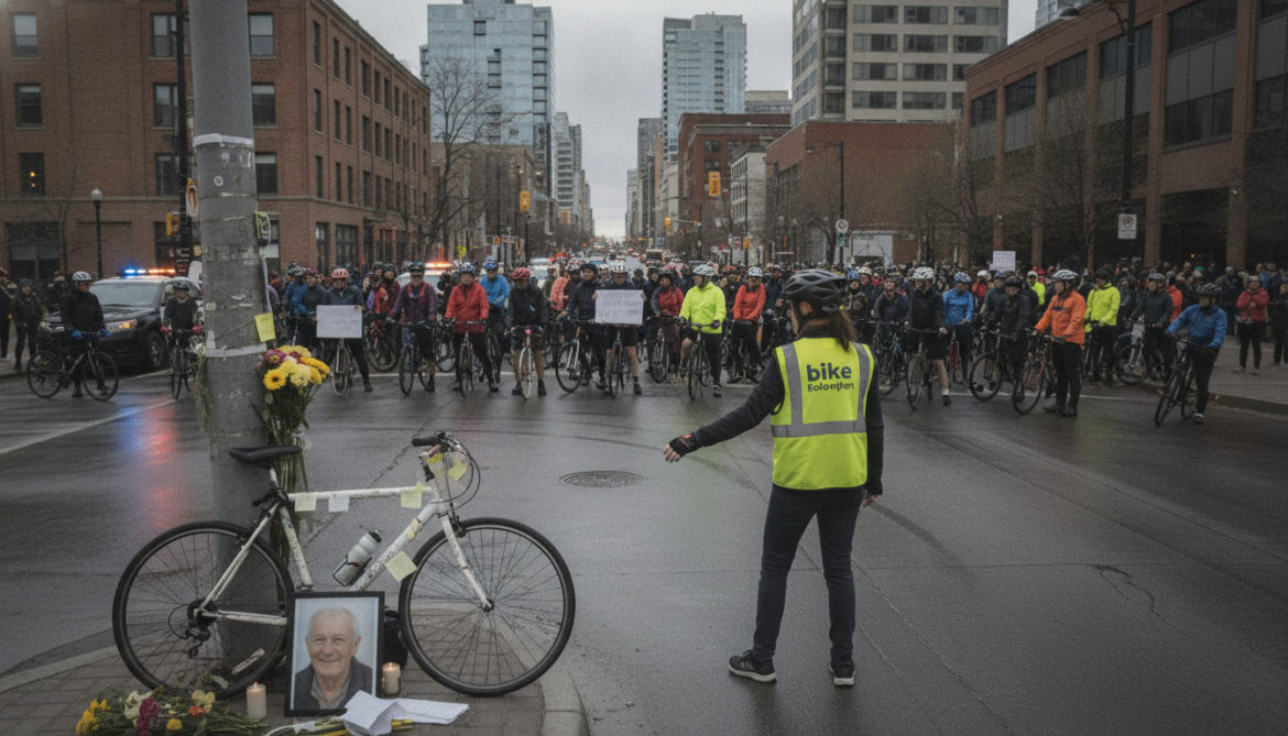 Bike Edmonton Calls for Safer Streets After Alfred Reisdorf Dies in Collision