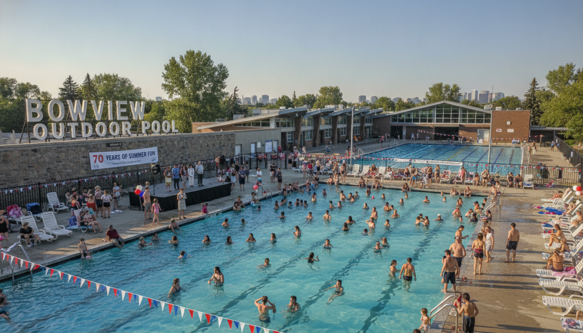 Bowview outdoor pool celebrates 70th anniversary as Calgary pools date to 1970s