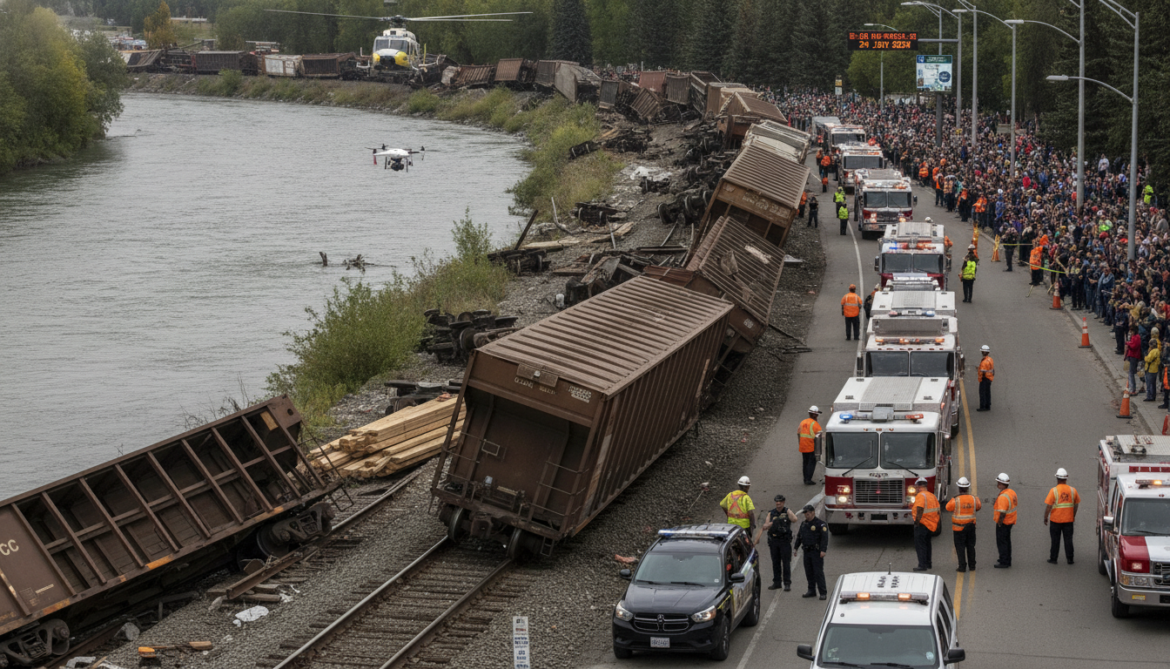 CPKC freight derailment in Calgary linked to alleged joyrider hanging from train