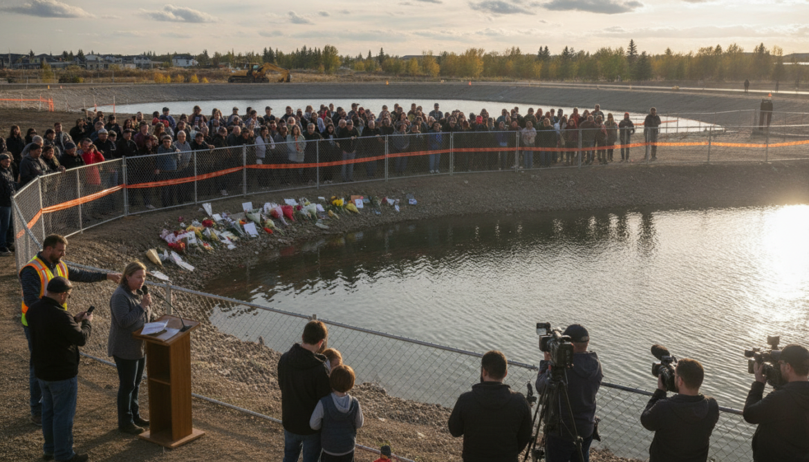Calgary Legacy storm pond drowning prompts calls for safety upgrades