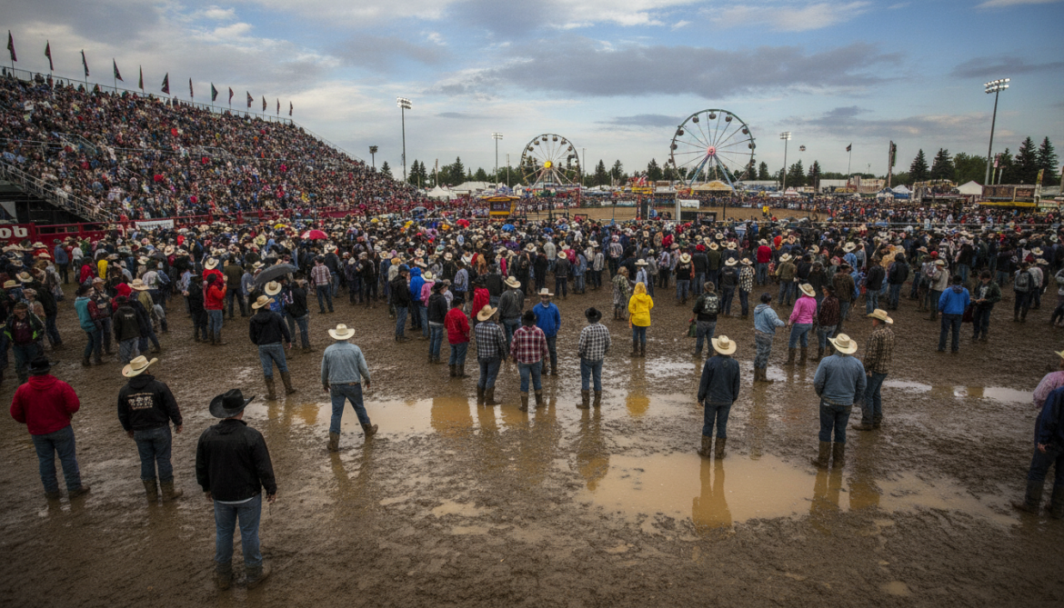 Calgary Stampede attendance nears half-million after rainy opening weekend