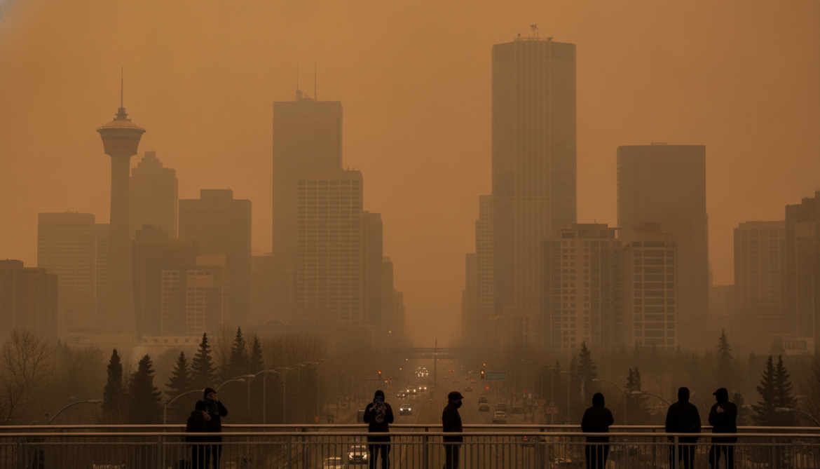 Calgary faces wildfire smoke threat as B.C. blazes prompt advisories