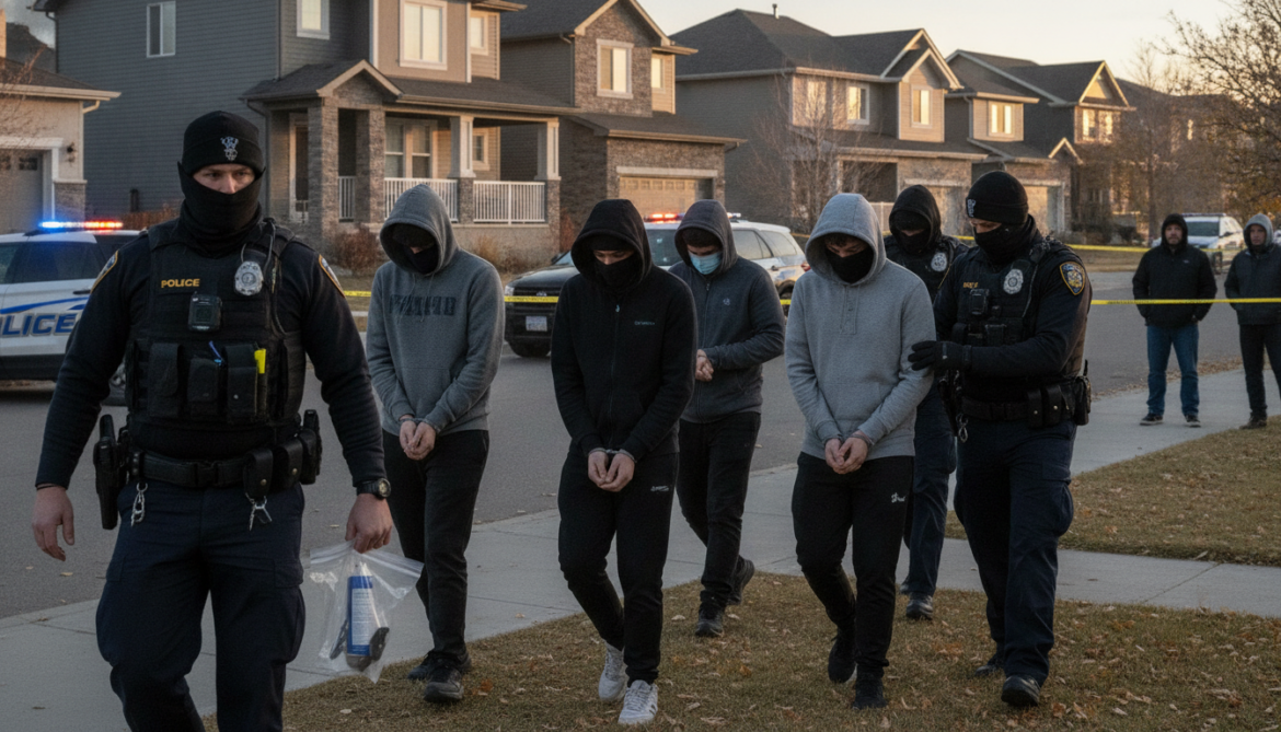 Calgary police charge six teens after bear spray stabbing in Auburn Bay