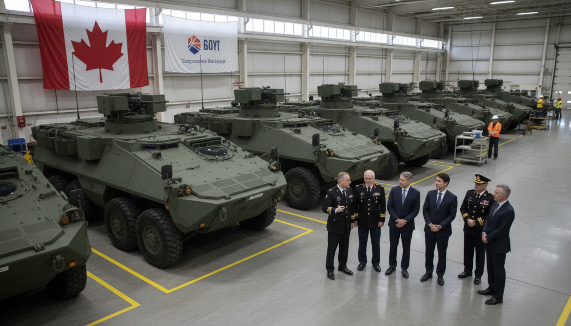 Canada commits nearly $2 billion to buy 190 Canadian-made armoured vehicles