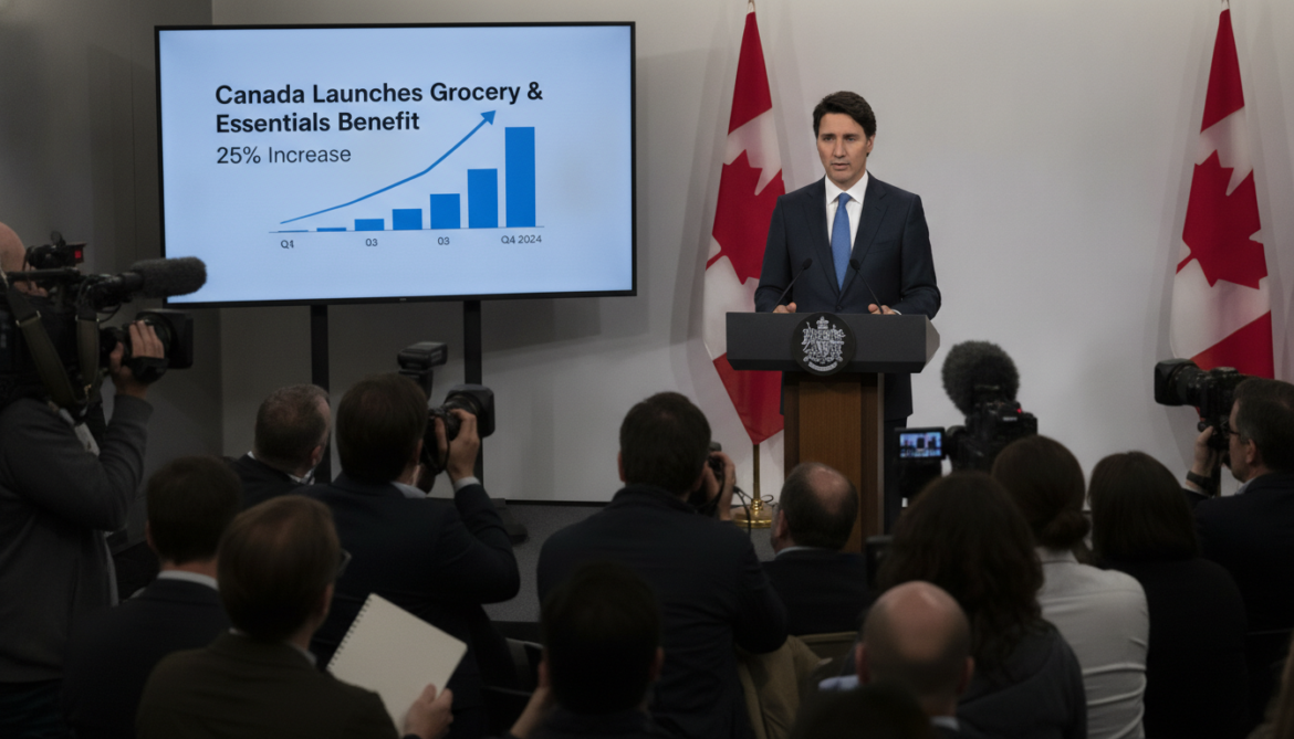 Canada launches Grocery and Essentials Benefit quarterly payments with 25% increase
