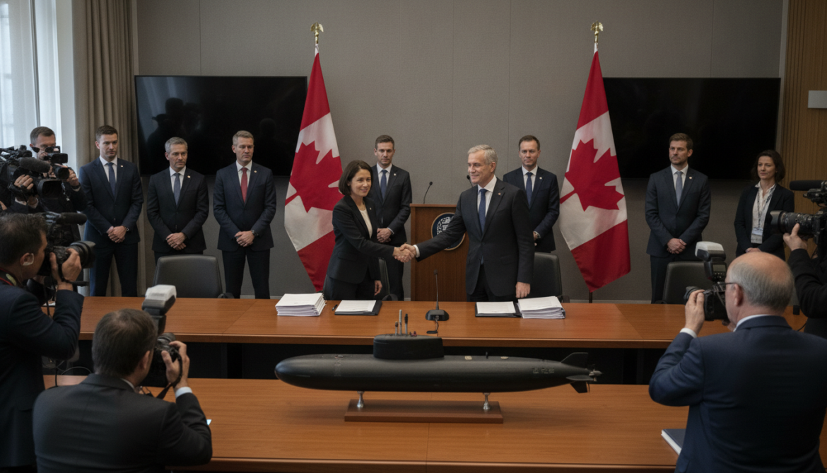 Canada selects ThyssenKrupp consortium as preferred bidder for $90 billion submarine program