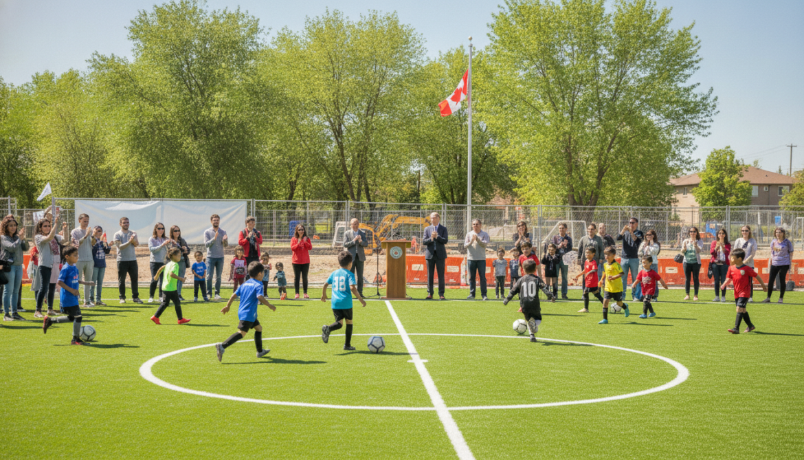 Canadian Tire Jumpstart Charities launches national campaign to build community soccer pitches