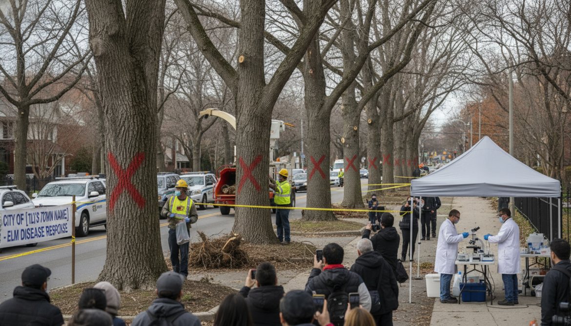 City confirms elm tree cases and begins removals and intensified testing
