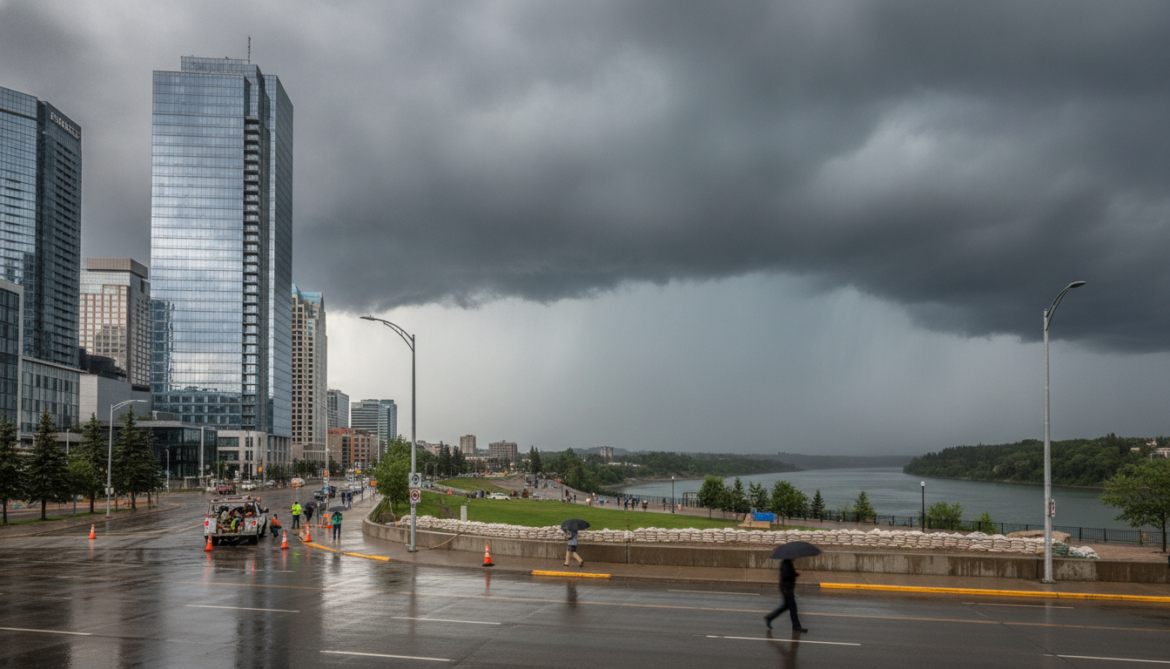 Edmonton braces for more frequent summer thunderstorms after record June rainfall