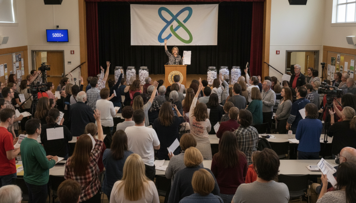 Edmonton campaign draws strong turnout as Neighbourhoods United backs 5,000-signature petition