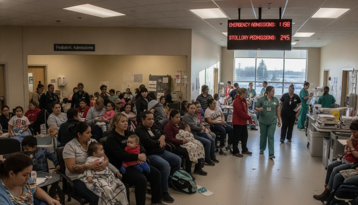 Edmonton emergency admissions jump to 1,198 as Stollery pediatric admissions more than double