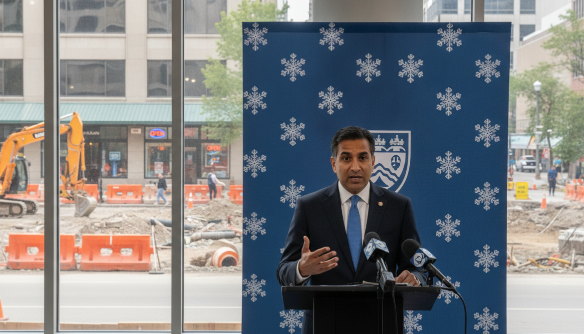 Edmonton mayor urges action to support downtown businesses amid construction