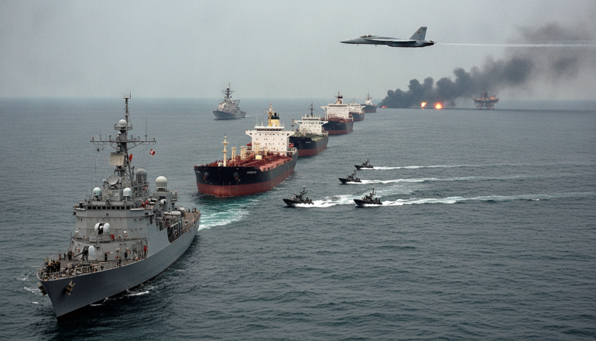 Iran shuts Strait of Hormuz as US reimposes blockade, launches strikes