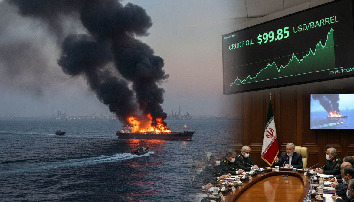 Iran vows reprisals as Houthis attack Saudi tankers and oil nears $100