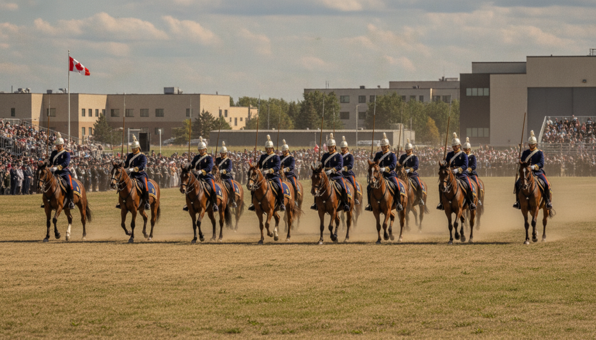 Lord Strathcona's Horse recreates mounted cavalry traditions at CFB Edmonton parade
