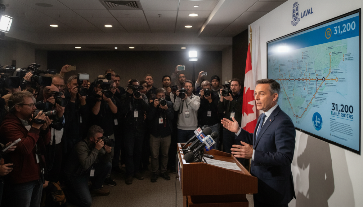 Orange Line extension urged by Laval mayor to serve 31,200 daily riders