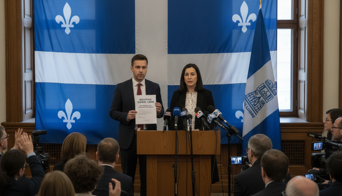 Quebec Solidaire unveils Nouveau Québec Libre manifesto for decolonial independence