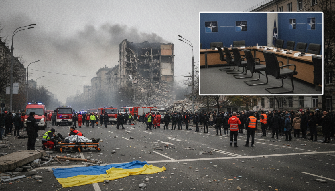 Russian strikes kill at least 14 in Kyiv ahead of Ankara NATO summit