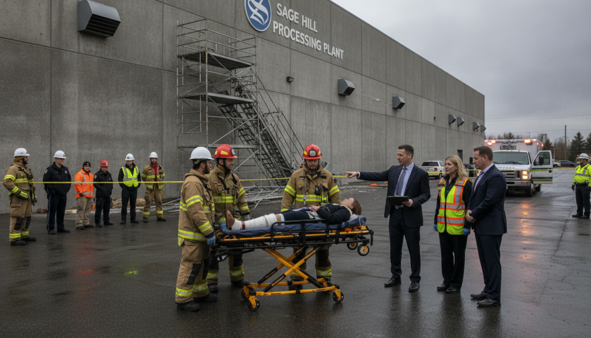 Sage Hill Workplace Incident Seriously Injures Woman, Occupational Health and Safety Notified