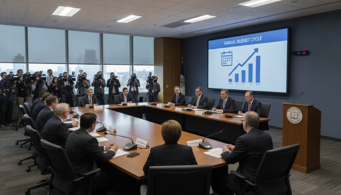 School district confirms projects advance only during annual budget process